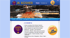 Desktop Screenshot of jkkosher.com